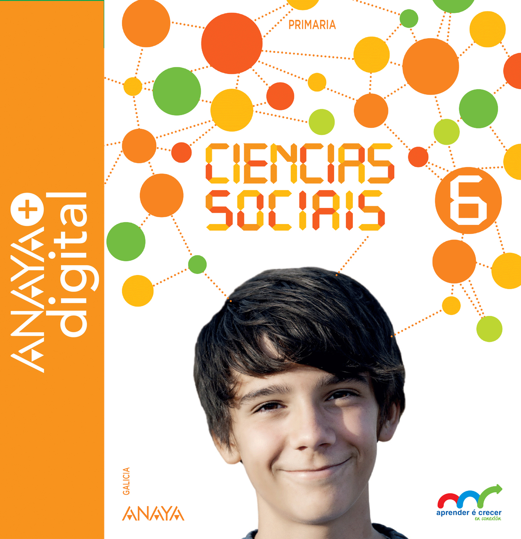 Book cover Ciencias Sociais 6. Anaya + Digital