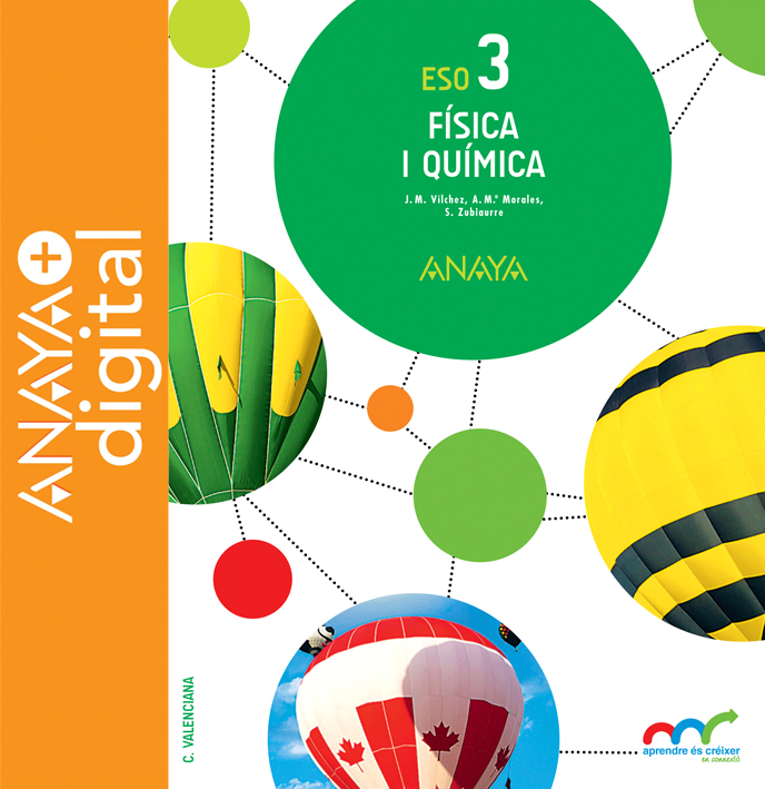 Portada del llibre Física i Química 3. ESO. Anaya + Digital