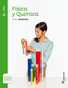 Book cover LM PLAT Alumno Física y Química 4 ESO 5.0 Zubia