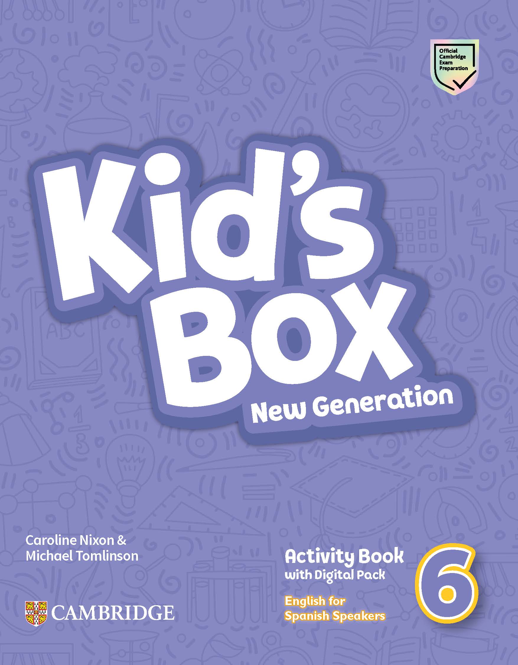 Book cover Kid's Box New Generation 6 Activity book