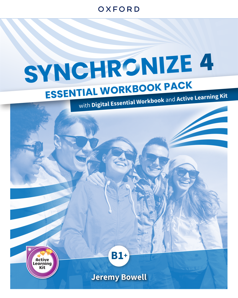 Book cover SYNCHRONIZE 4 Essential Workbook Digital