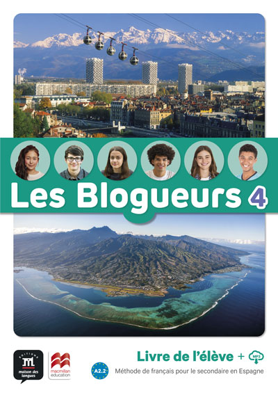 Book cover Les Blogueurs 4 - Livre de l'élève