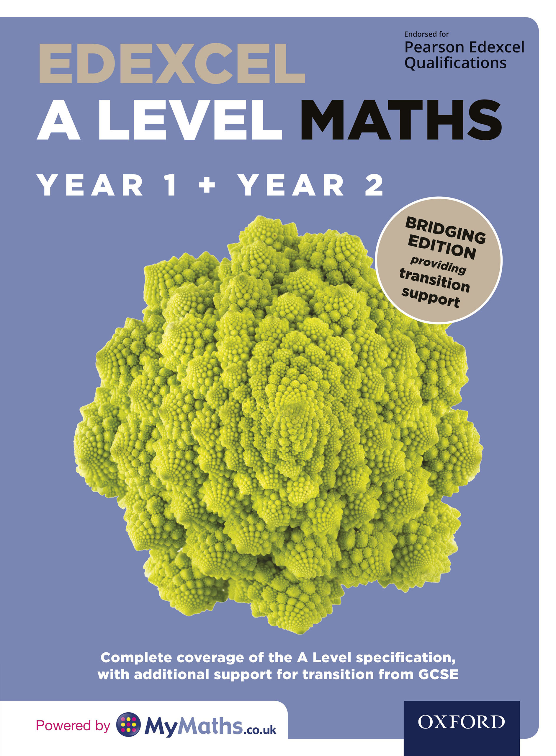 Book cover Edexcel A Level Maths - Year 1 + Year 2