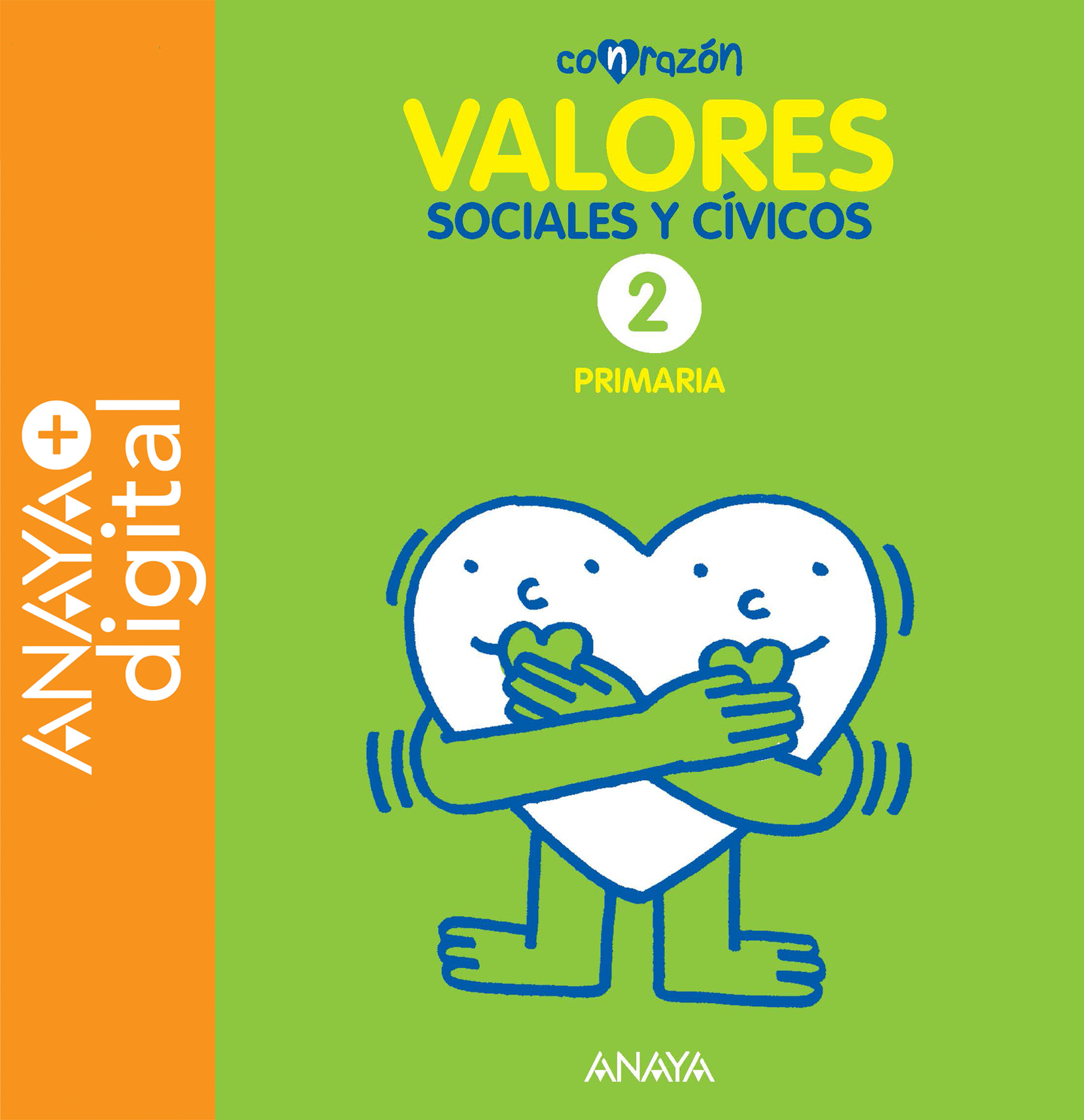 Book cover Valores Sociales y Cívicos 2º Con Razón ANAYA + Digital