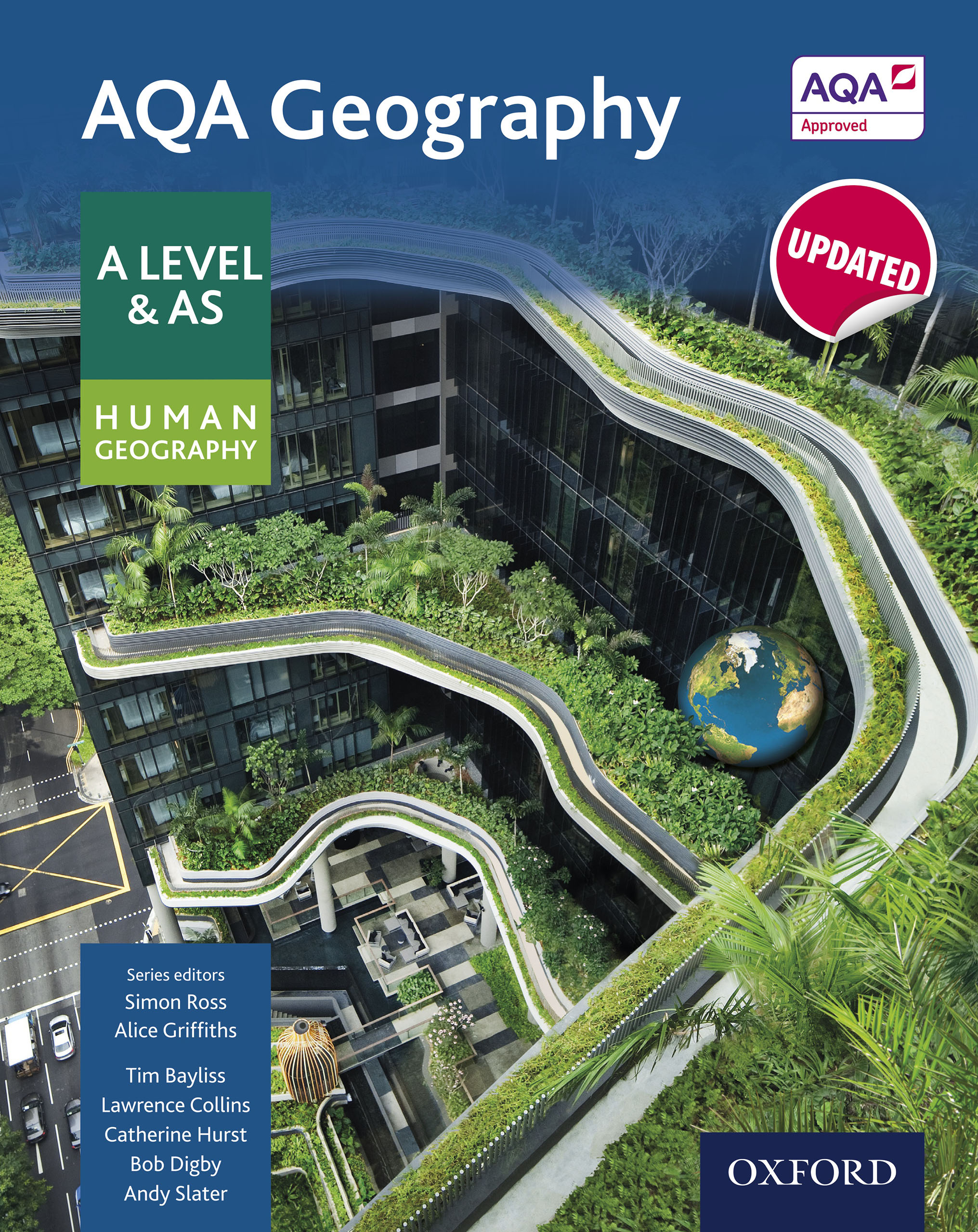 Book cover AQA Geography A Level & AS - Physical Geography