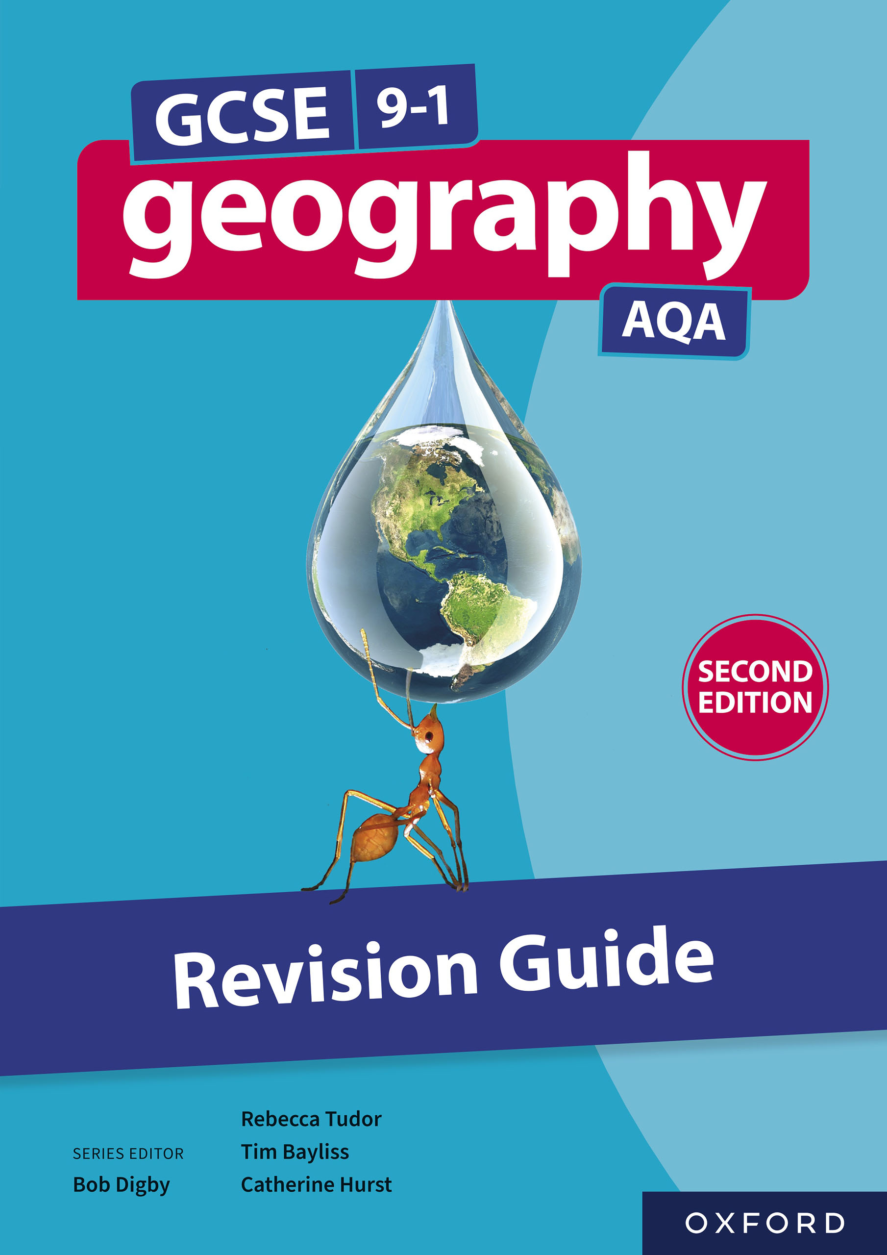 Book cover GCSE 9-1 Geography AQA: Revision Guide Second Edition