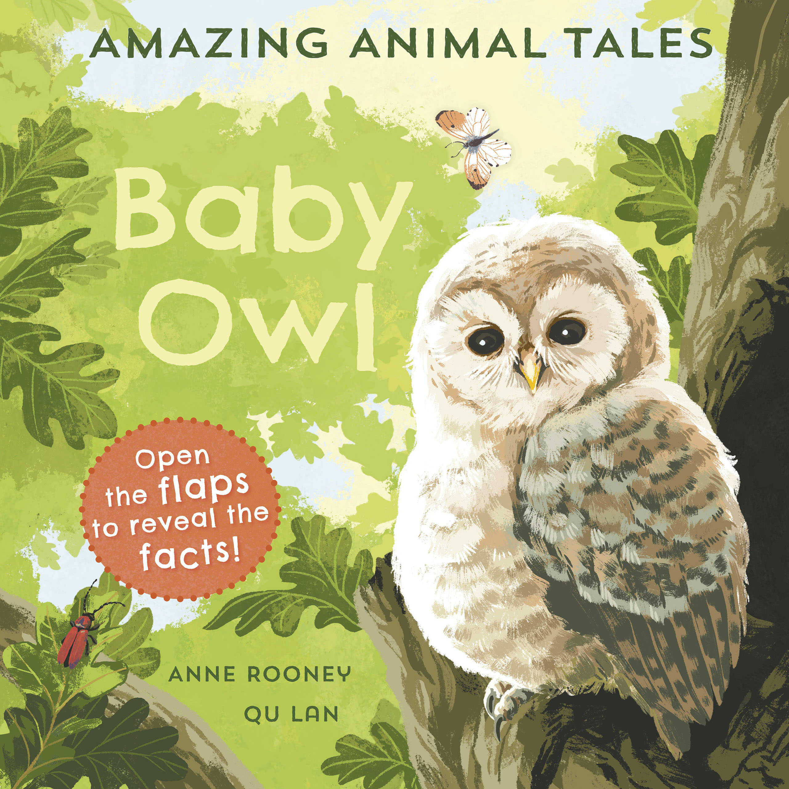 Book cover Amazing Animal Tales: Baby Owl