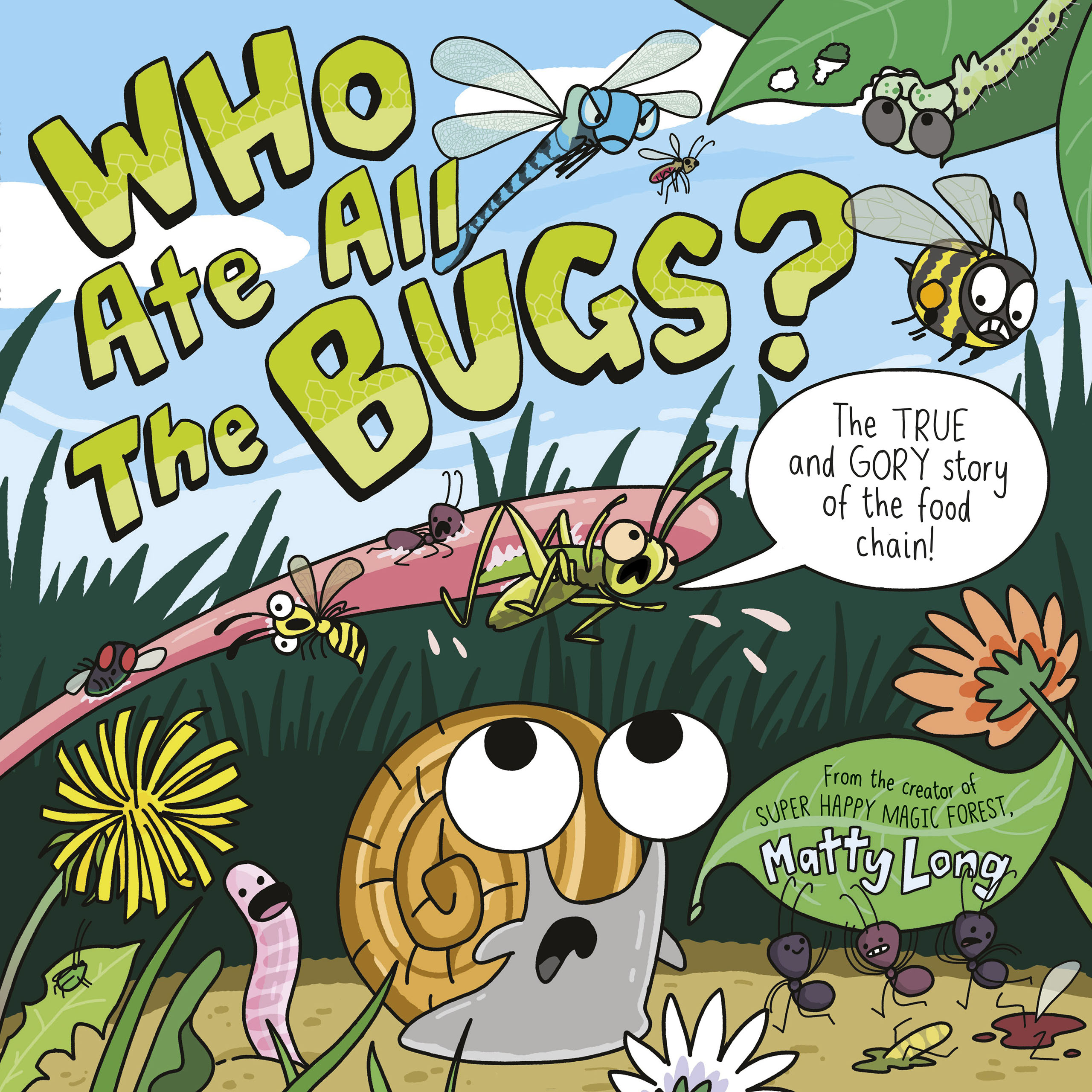 Book cover Who Ate All the Bugs?