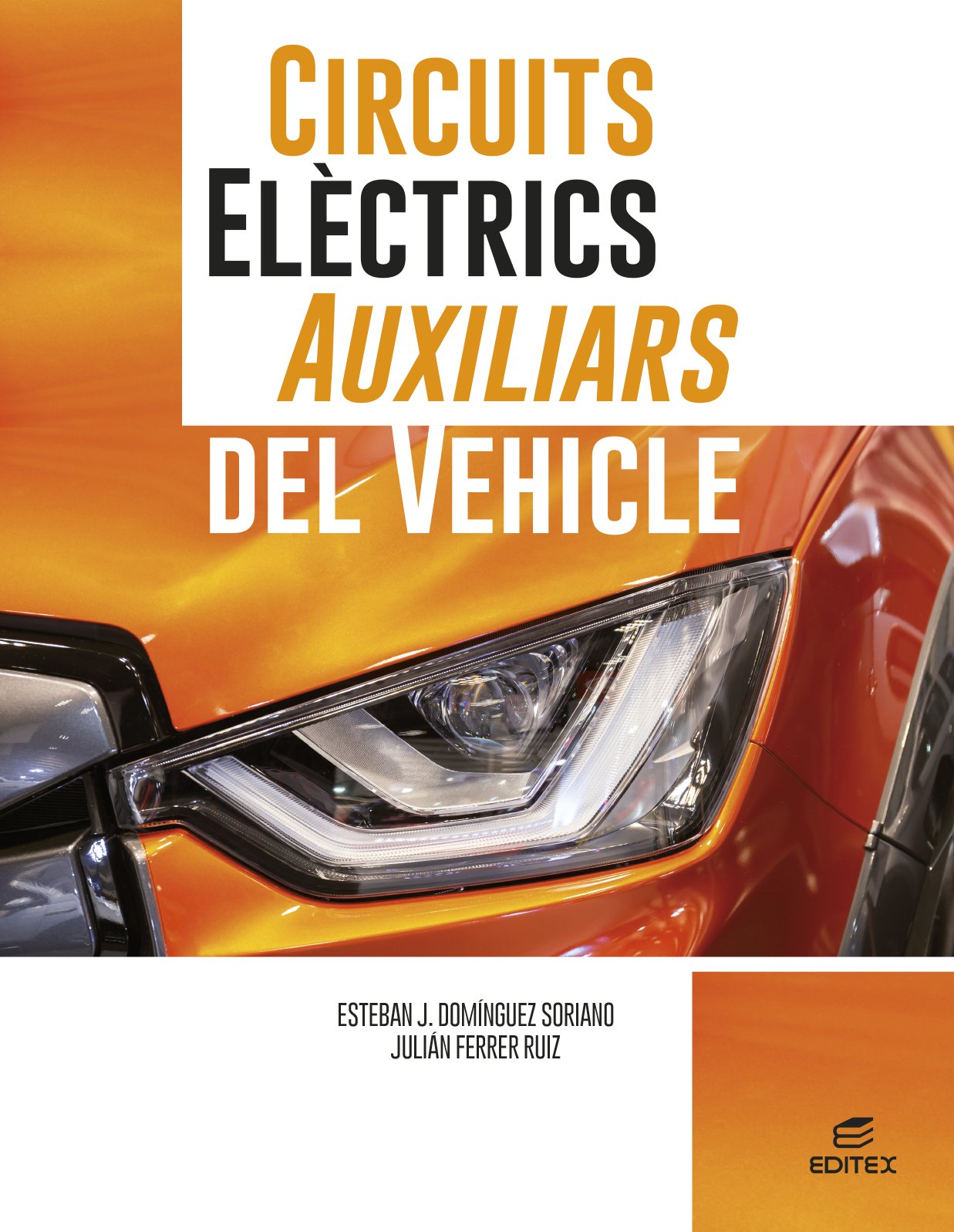 Book cover Circuits elèctrics auxiliars del vehicle (2023)