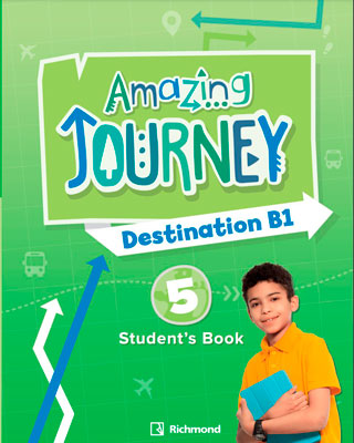 Book cover Amazing Journey Destination B1 Interactive Student’s Book 5