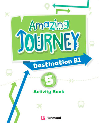 Book cover Amazing Journey Destination B1 Interactive Activity Book 5