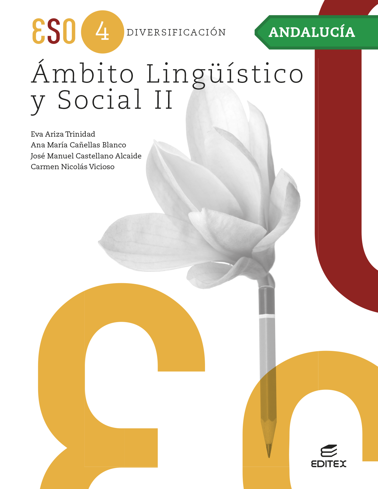 Book cover Diversificación Ámbito Lingüístico y Social II - Andalucía (2023) - LOMLOE