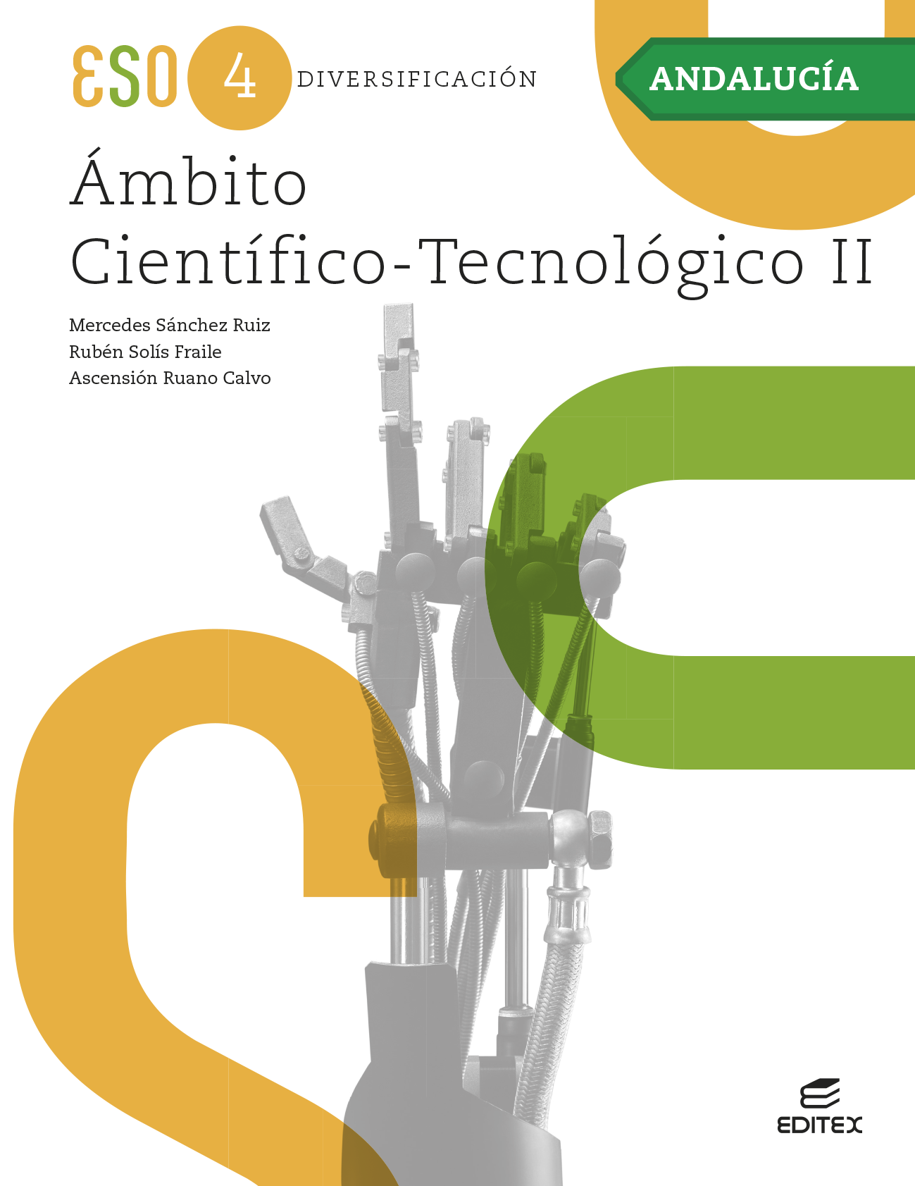 Book cover Diversificación Ámbito Científico - Tecnológico II - Andalucía (2023) - LOMLOE