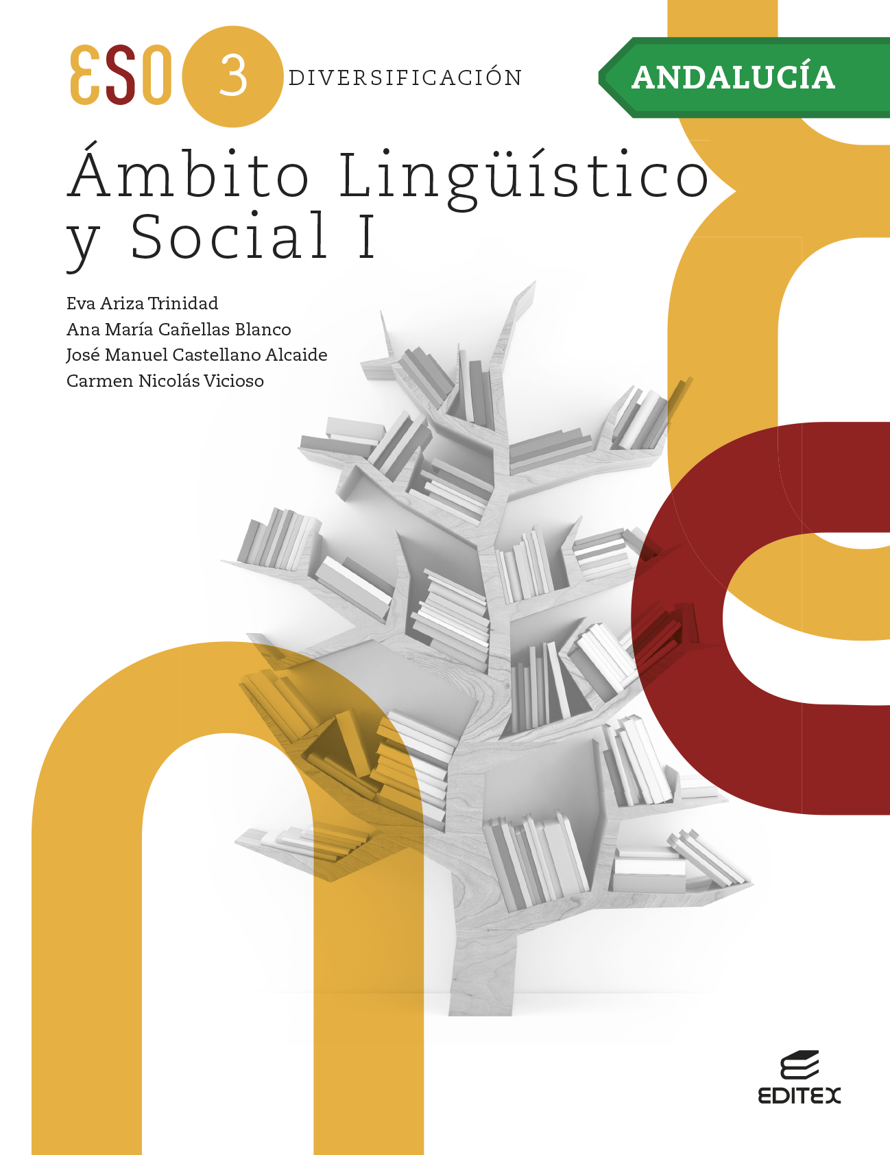 Book cover Diversificación Ámbito Lingüístico y Social I - Andalucía (2023) - LOMLOE