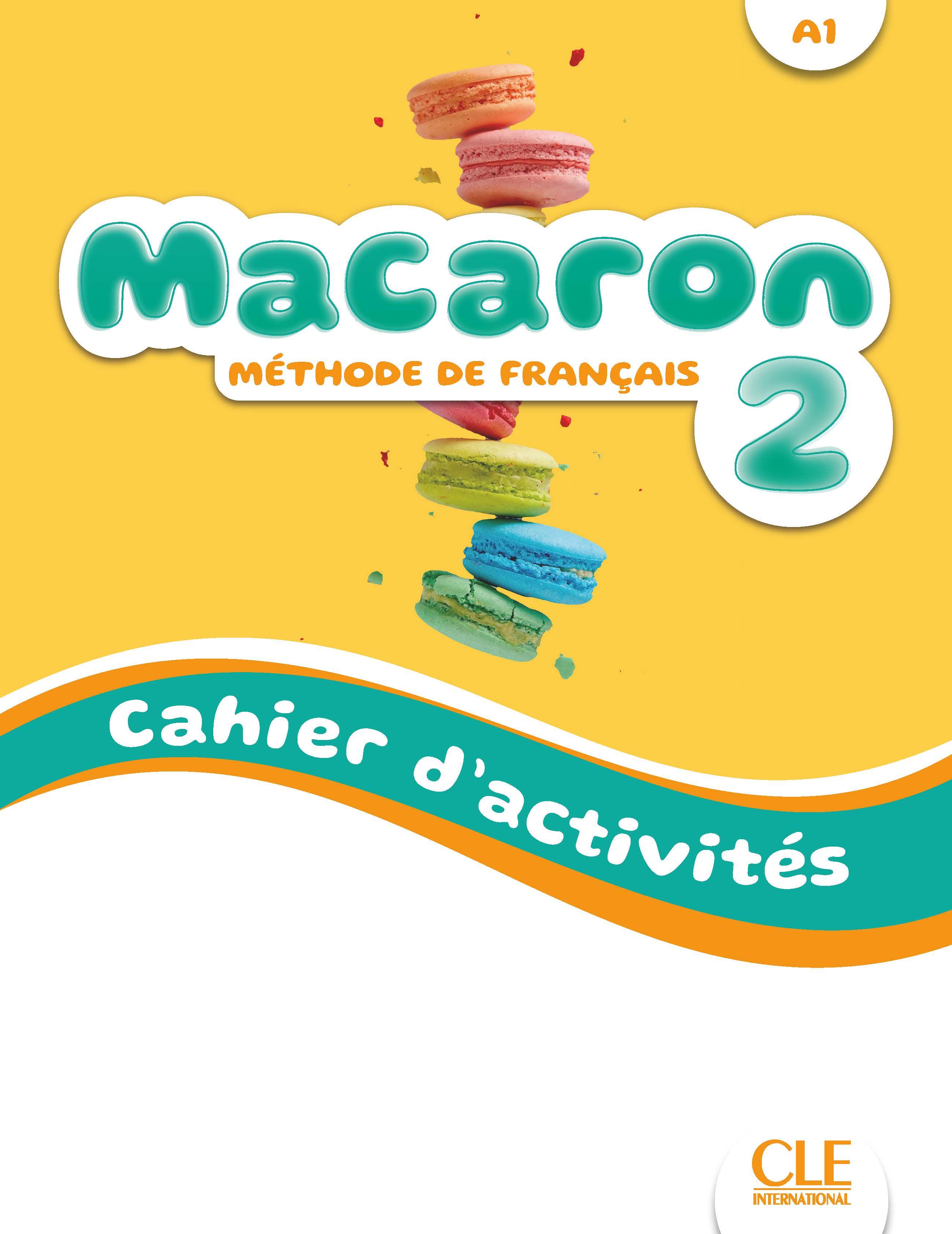Book cover Macaron 2 - Cahier d'activités