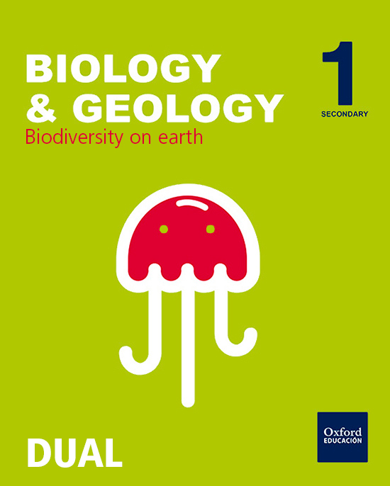 Book cover Biology 1 ESO DUAL (Biodiversity on the Earth)