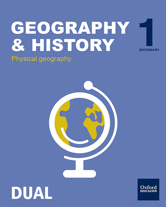 Book cover Geography 1 ESO DUAL (Physical Geography)