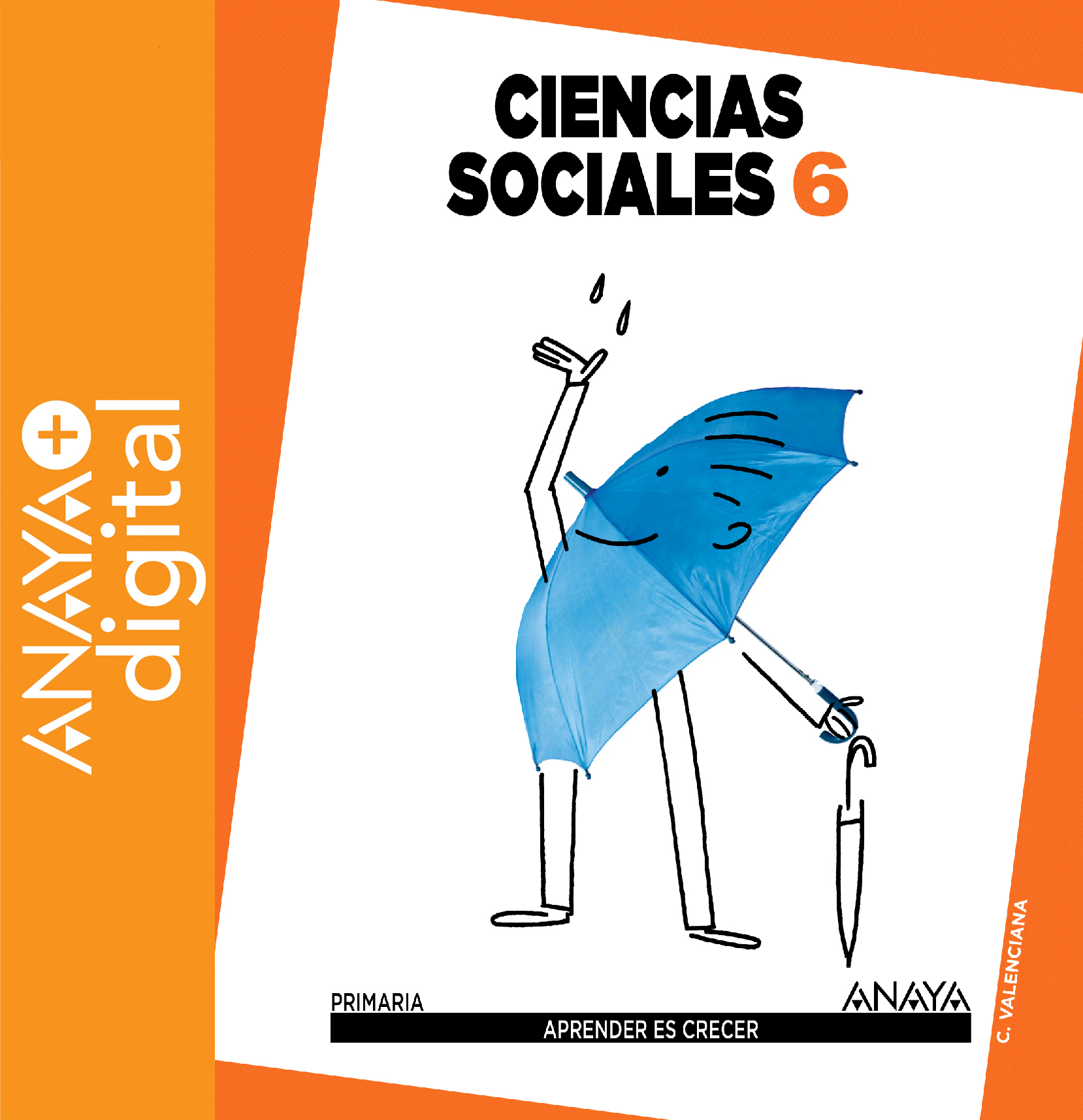 Book cover Ciencias Sociales 6º ANAYA + Digital