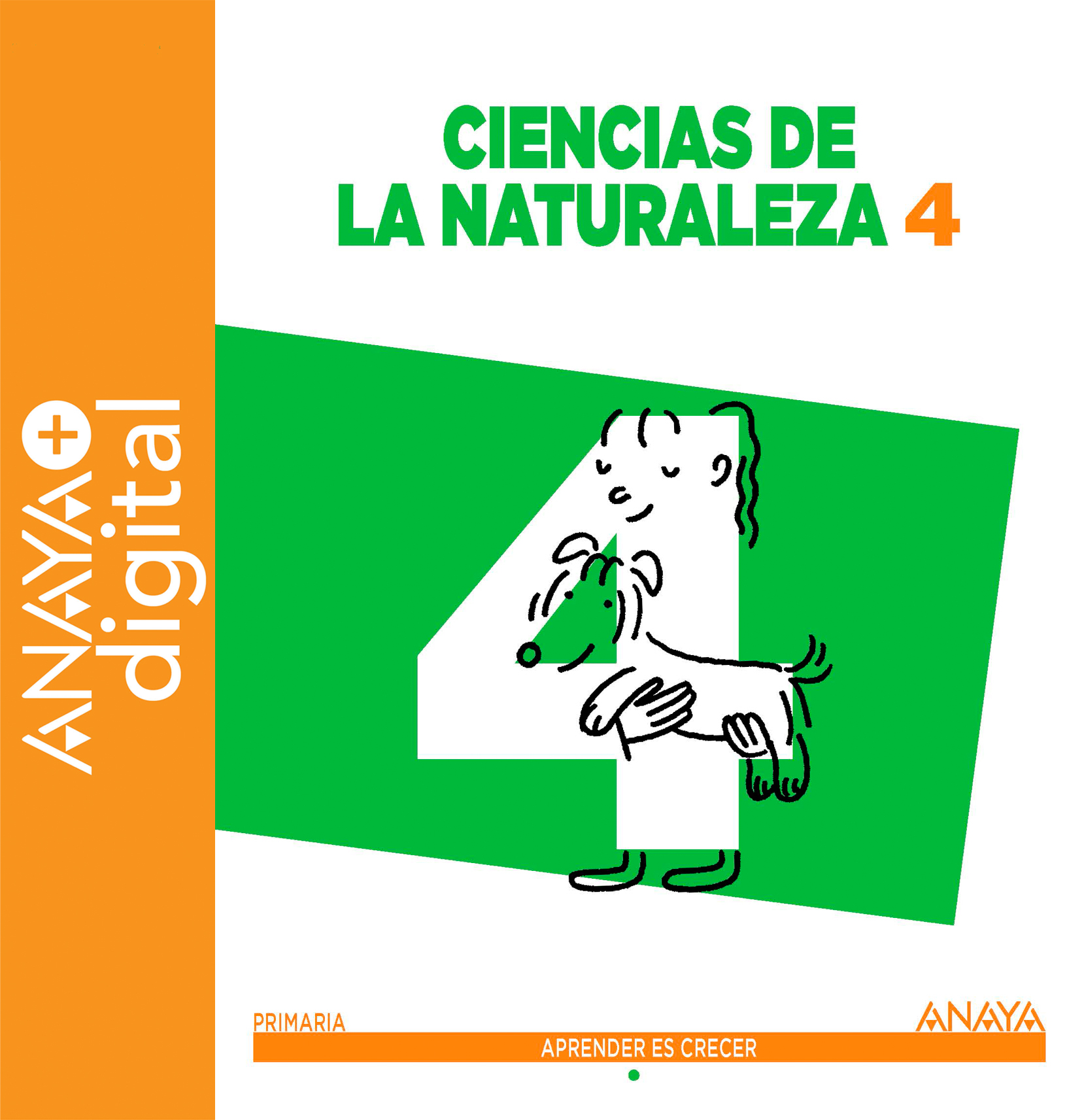 Book cover Ciencias de la Naturaleza 4º ANAYA + Digital