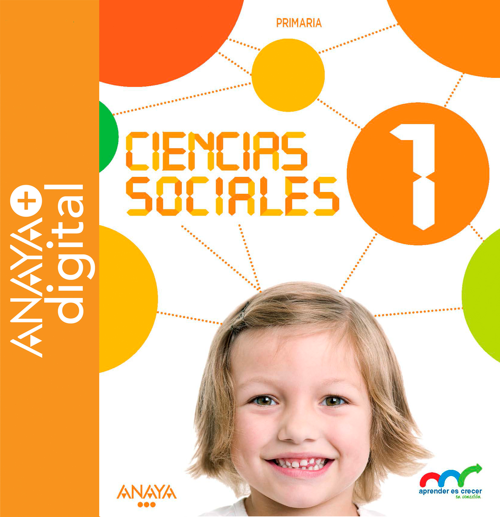 Book cover Ciencias Sociales 1º ANAYA + Digital