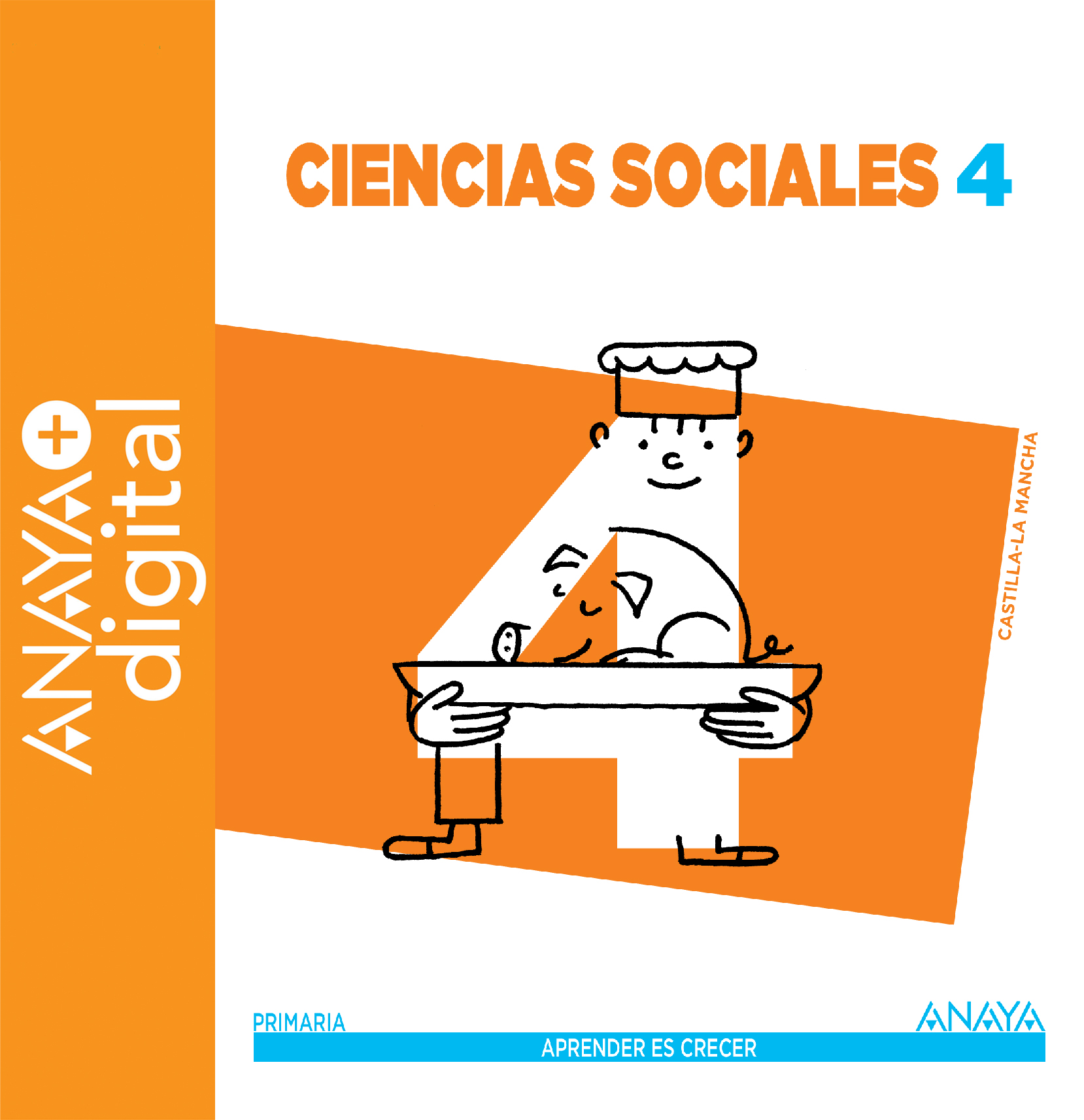 Book cover Ciencias Sociales 4º  ANAYA + Digital