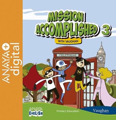 Book cover English Mission Accomplished 3º Primaria