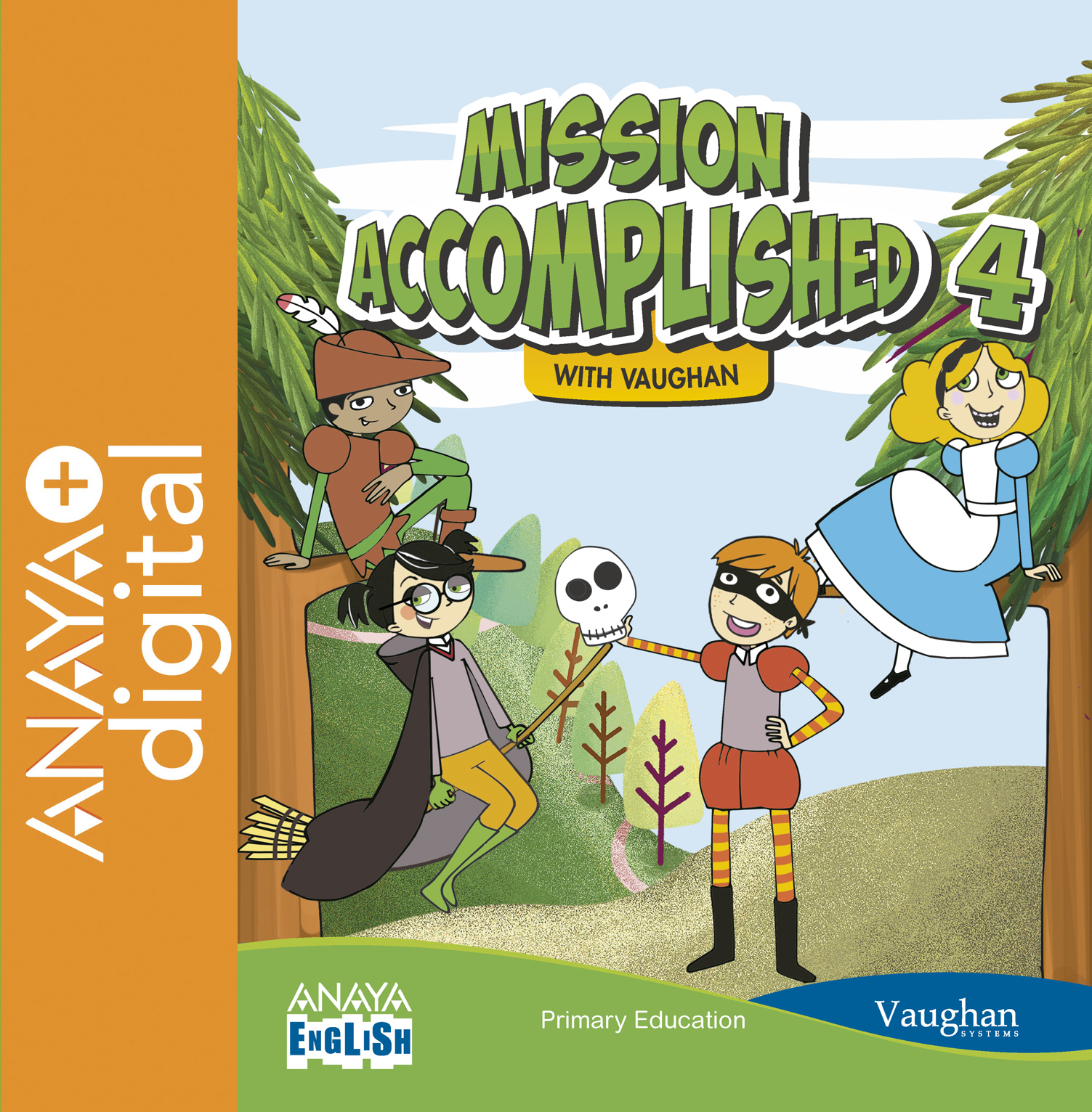 Book cover English Mission Accomplished 4º Primaria