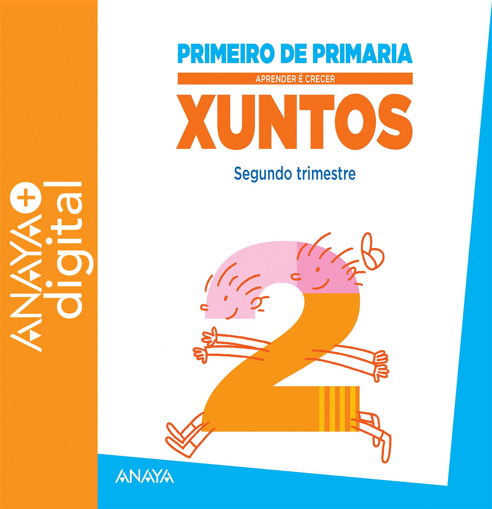 Book cover Aprender é Crecer Xuntos 1º Gallego 2º Trimestre