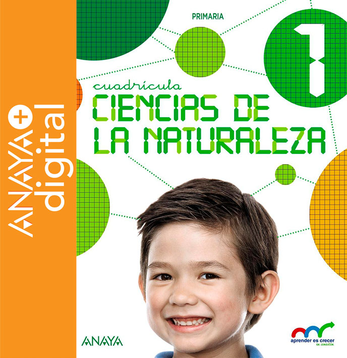 Book cover Ciencias de la Naturaleza 1º Cuadrícula ANAYA + Digital