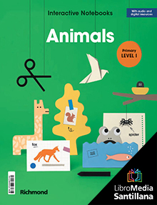 Book cover LM PLAT Student Interactive L1 Animals 2PRI Clil