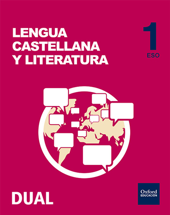 Book cover Lengua castellana y Literatura 1.º ESO DUAL