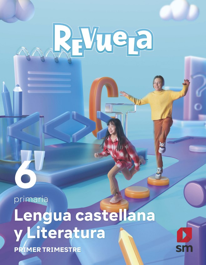 Book cover Lengua castellana y literatura 6º Primaria. Revuela