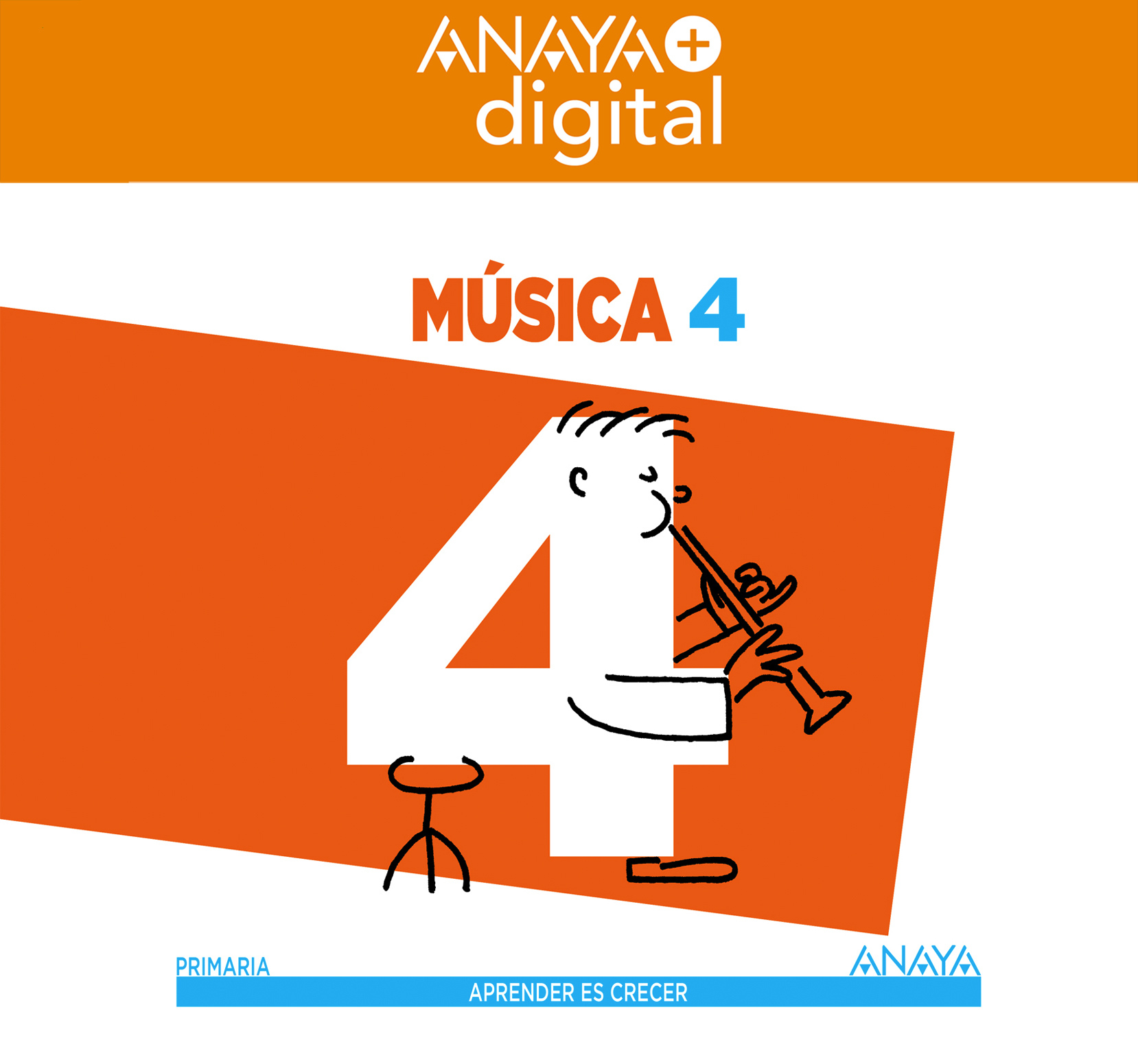 Book cover Música 4º ANAYA + Digital