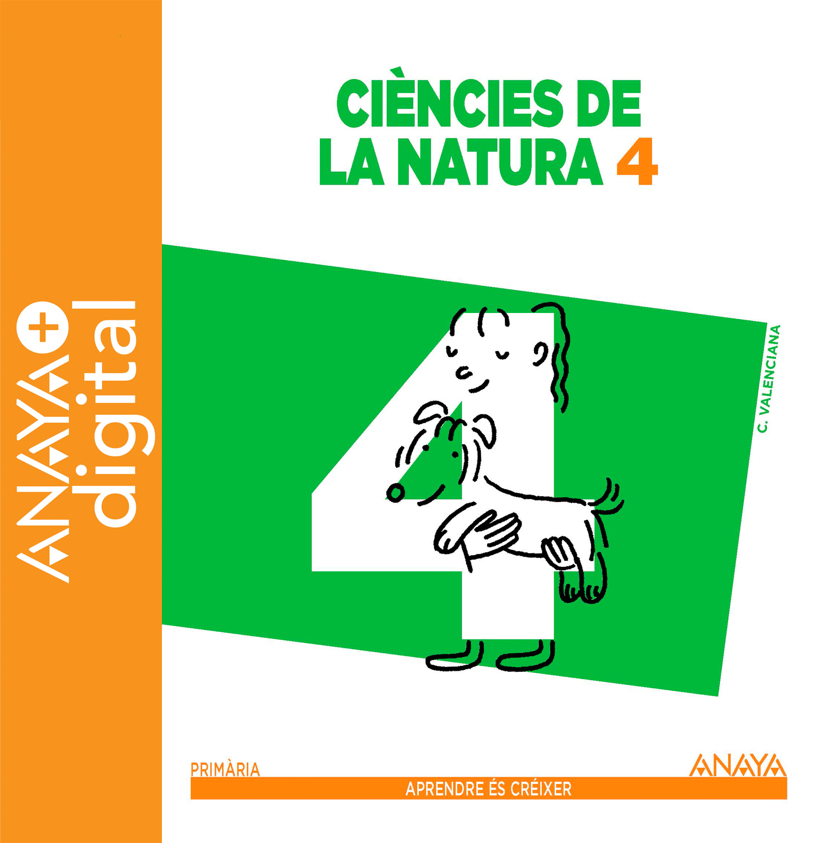 Book cover Ciències de la Natura 4º ANAYA + Digital