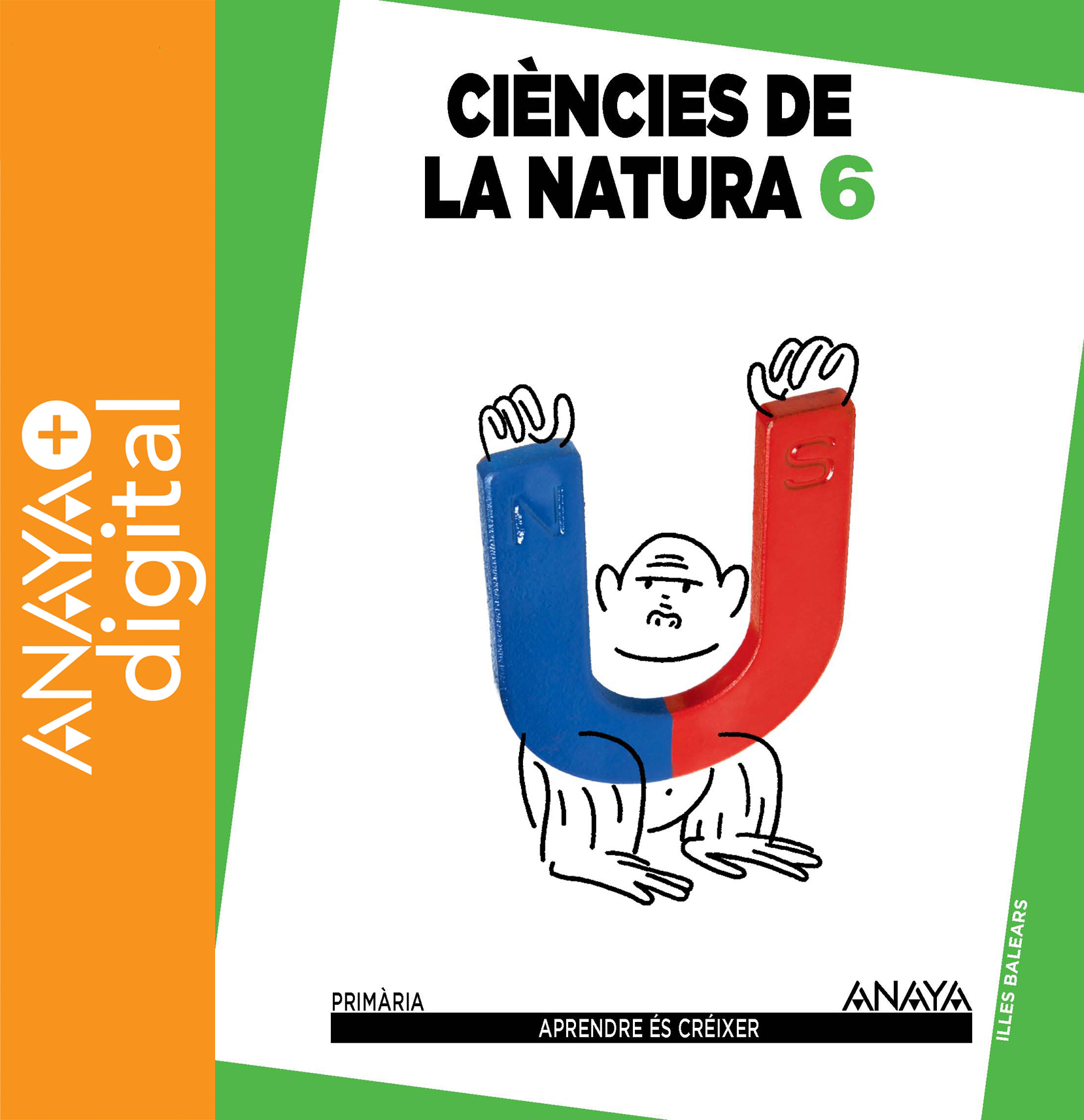 Book cover Ciències de la Natura 6º ANAYA + Digital