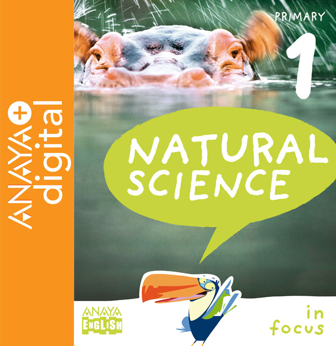 Book cover Natural Science 1º In Focus ANAYA + Digital