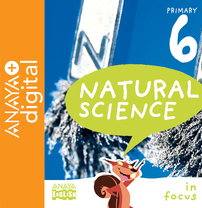 Book cover Natural Science 6º In Focus ANAYA + Digital