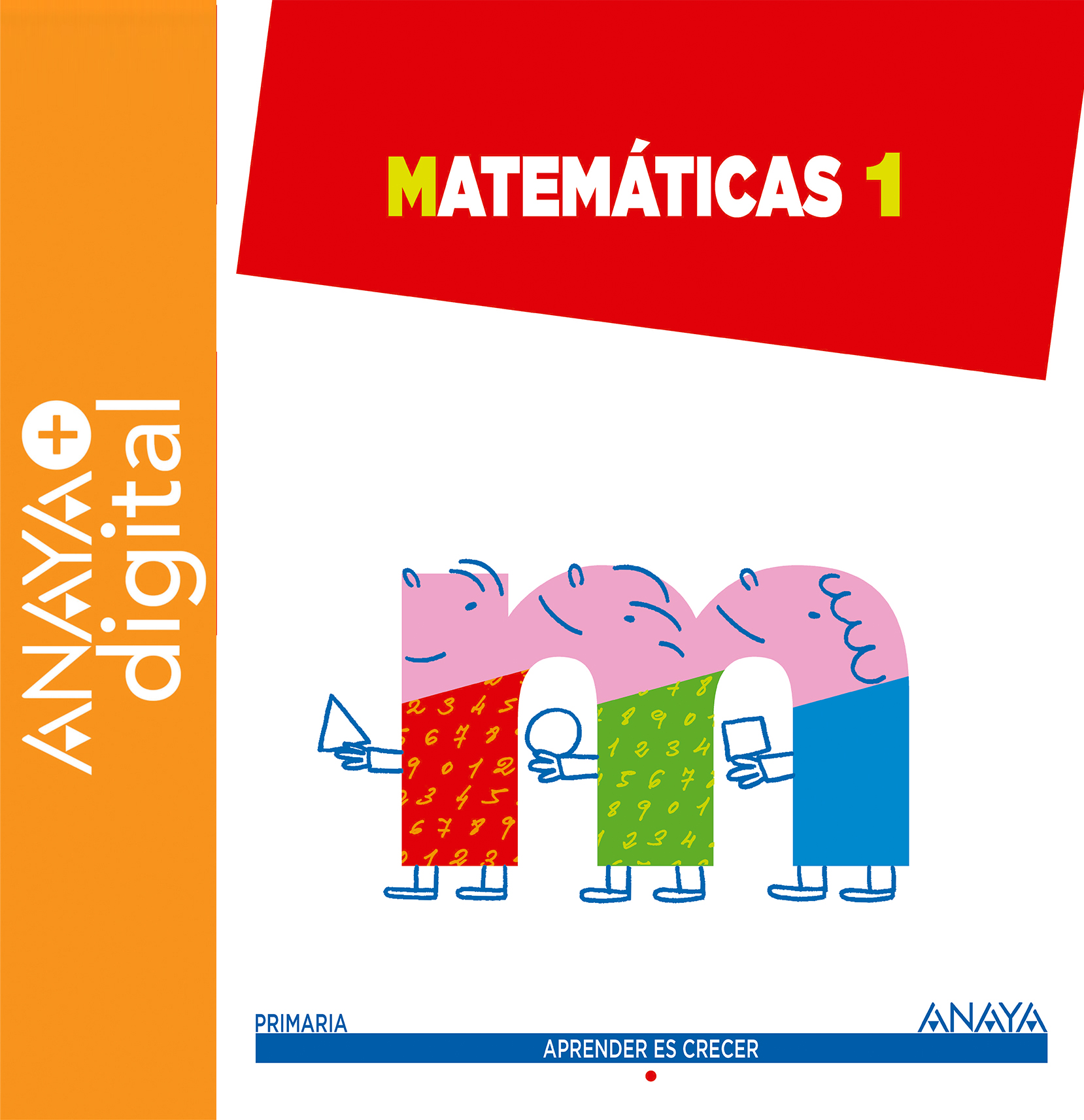 Book cover Matemáticas 1º  ANAYA + Digital