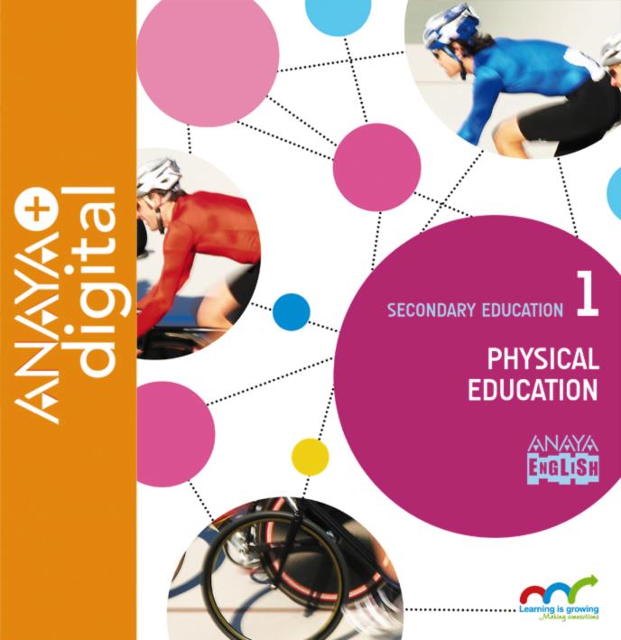 Book cover Physical Education 1. Secondary. Anaya + Digital