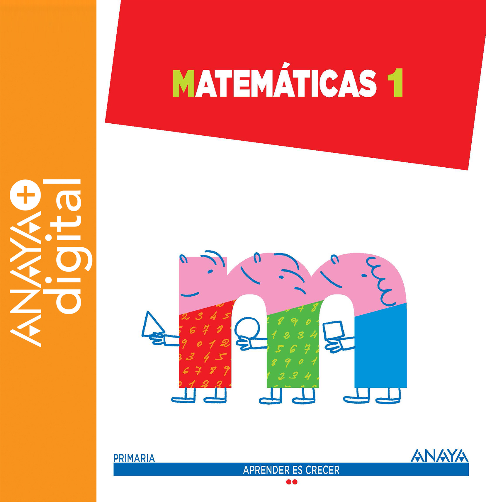 Book cover Matemáticas 1º ANAYA + Digital