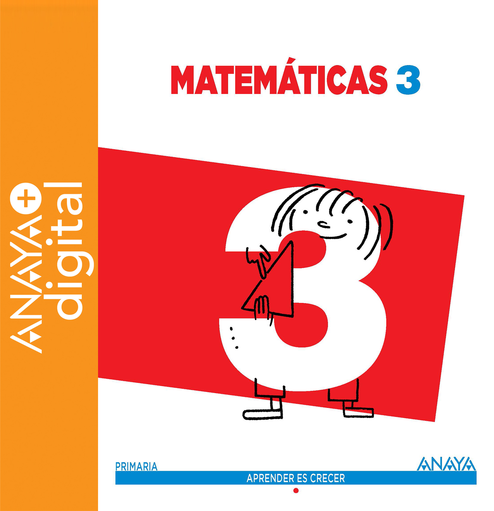 Book cover Matemáticas 3º ANAYA + Digital