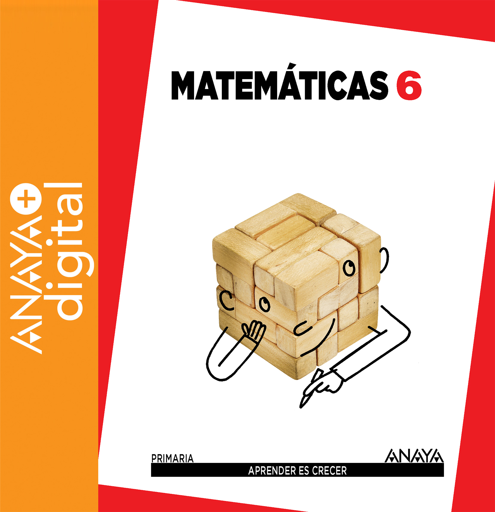 Book cover Matemáticas 6º ANAYA + Digital