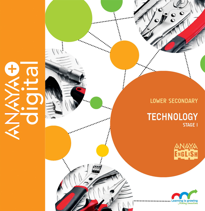 Book cover Technology. Stage I. Secondary. Anaya + Digital