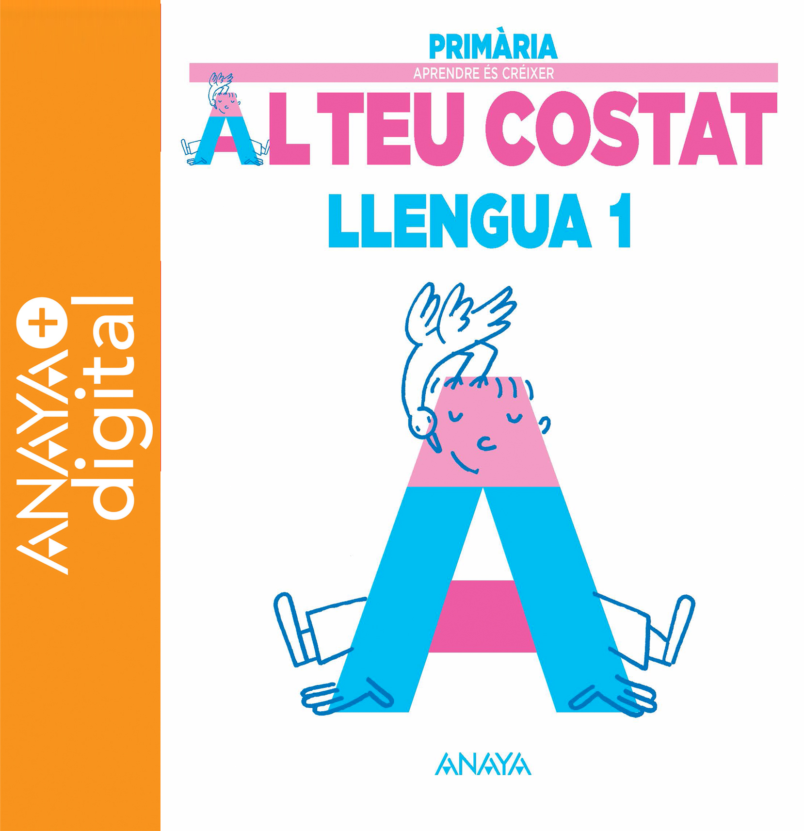 Book cover Llengua 1º ATC ANAYA + Digital