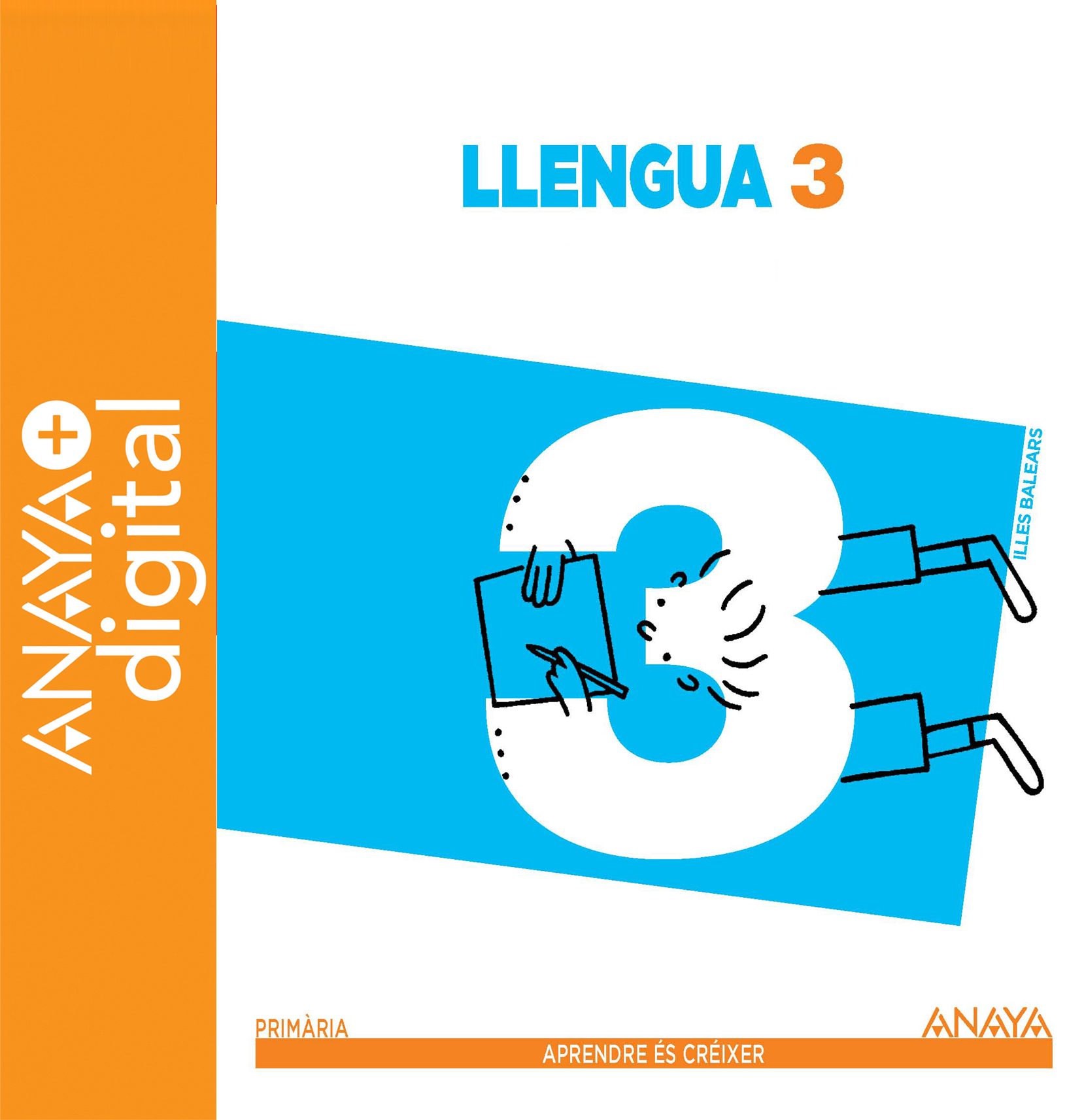 Book cover Llengua 3er Primària ANAYA + Digital