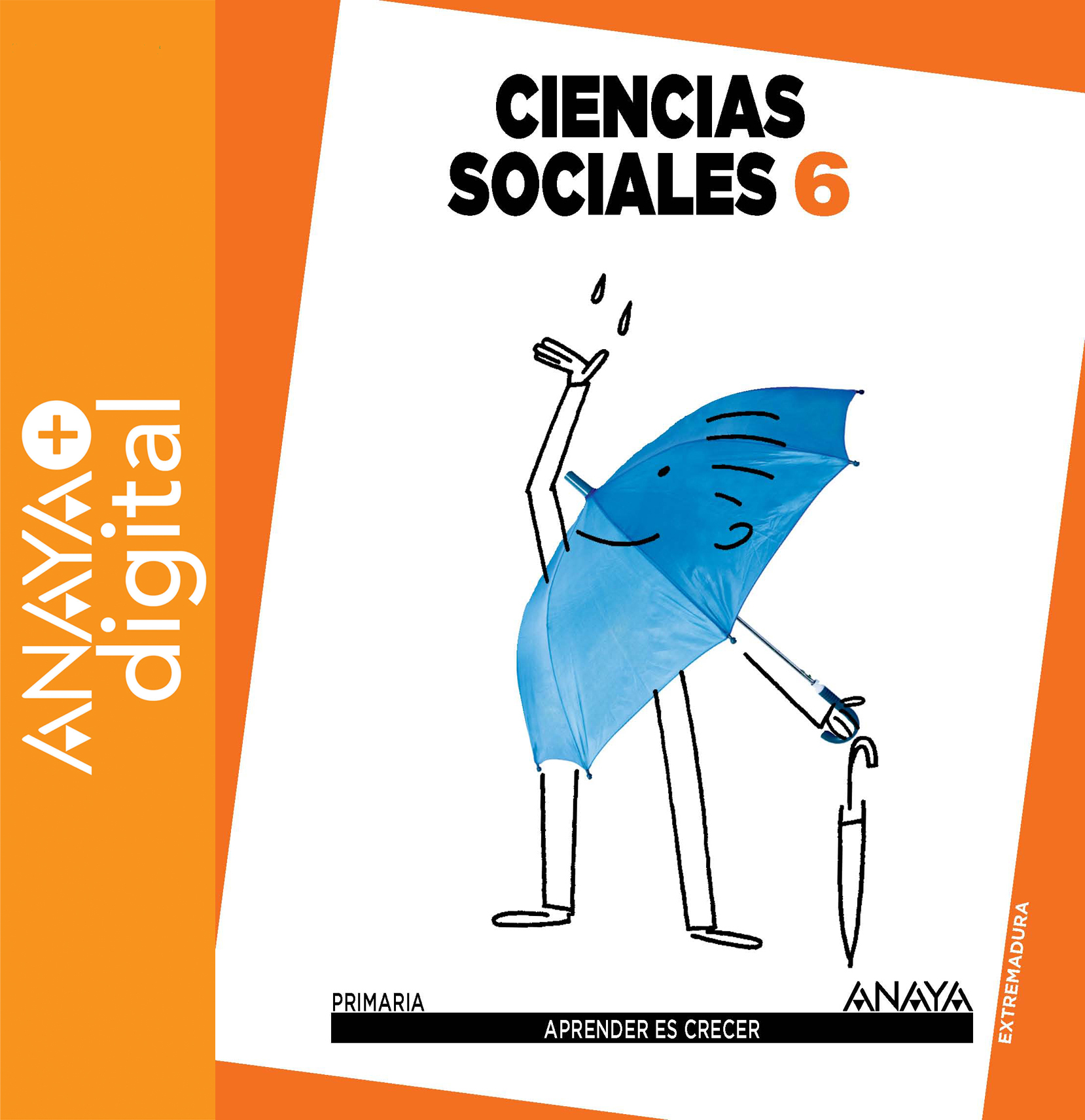 Book cover Ciencias Sociales 6º  ANAYA + Digital