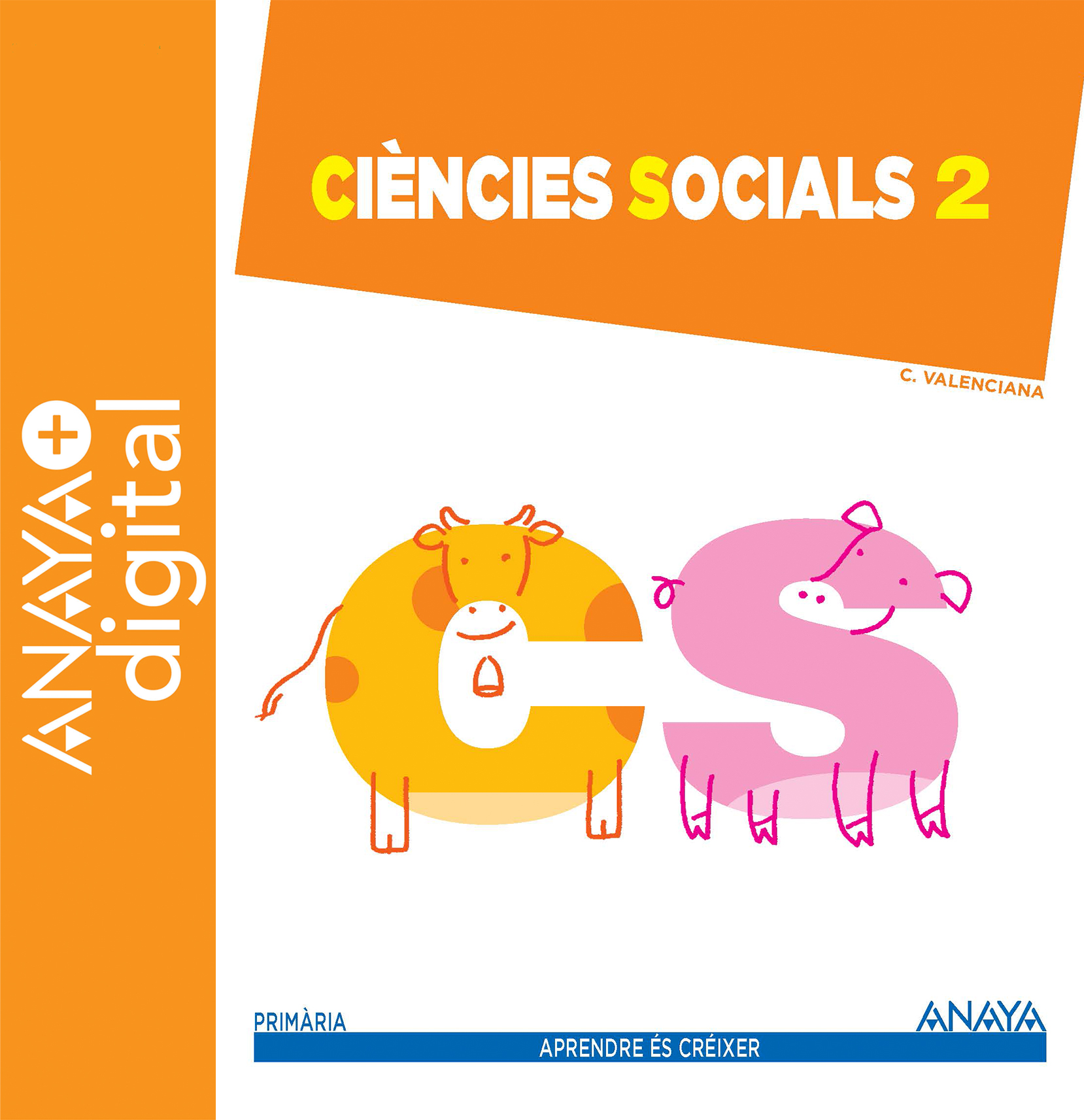 Book cover Ciències Socials 2º ANAYA + Digital