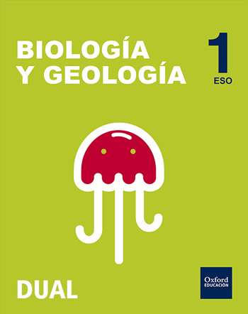 Book cover Biología y Geología 1.º ESO DUAL DUNA