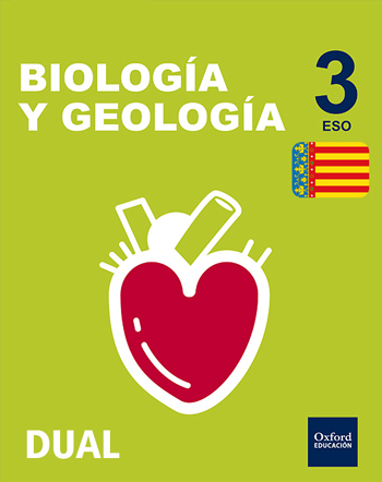 Book cover Biología y Geología 3.º ESO DUAL Valencia