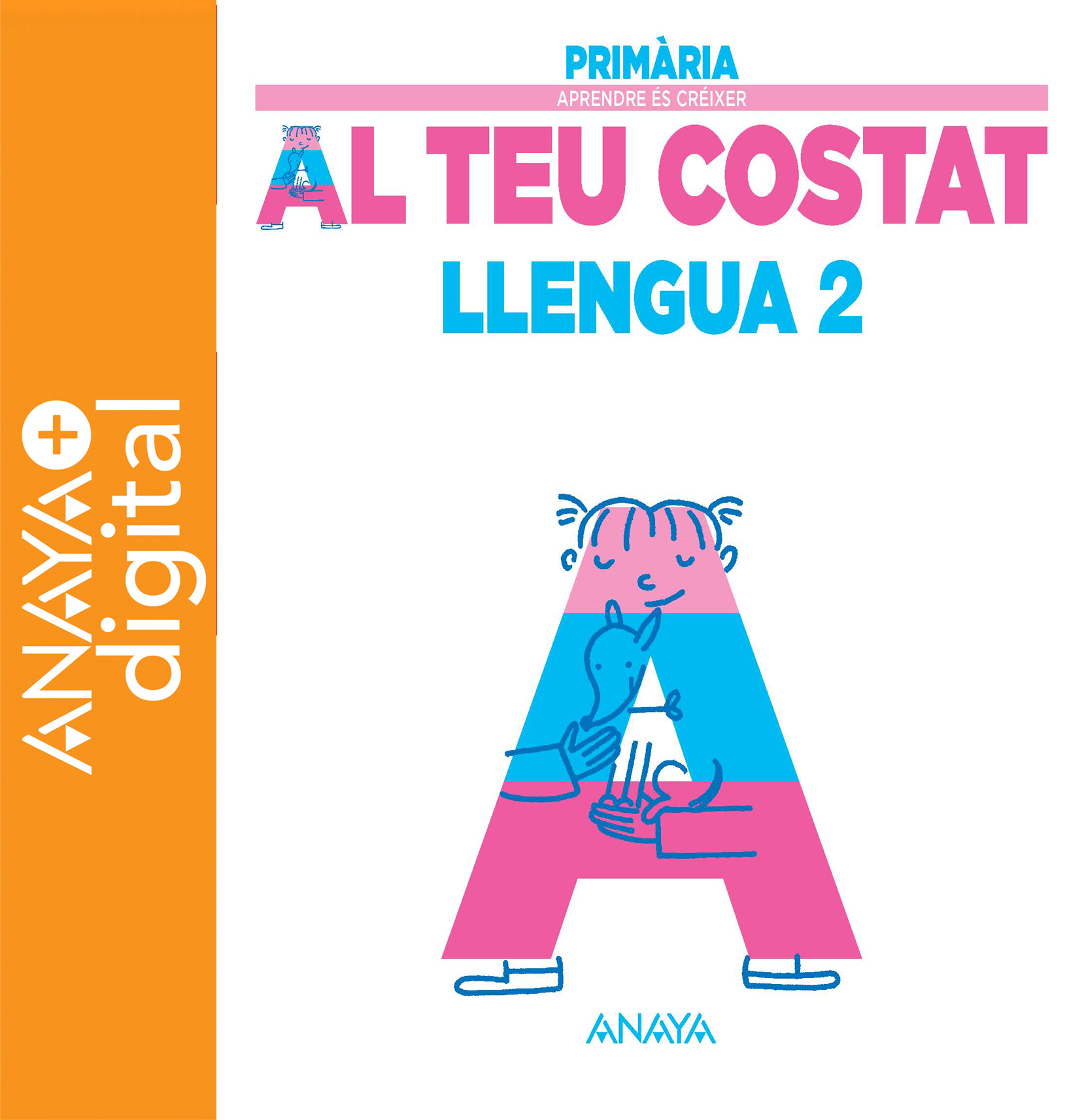 Book cover Llengua 2n Primària ATC ANAYA + Digital